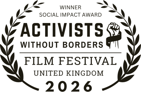 Winnaar Social Impact Award, Activists Without Borders Film Festival, Verenigd Koninkrijk 2026